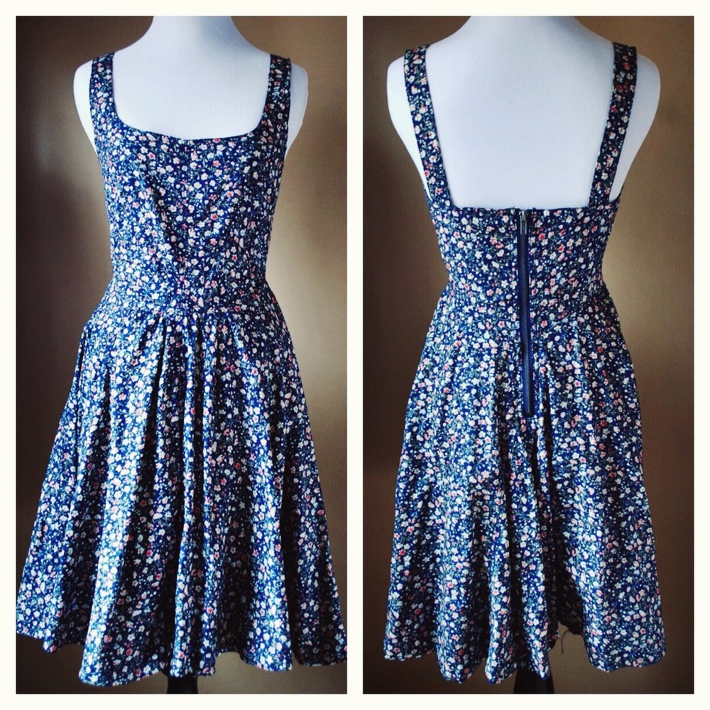 Modcloth Floral Soprano Dress Cottagecore